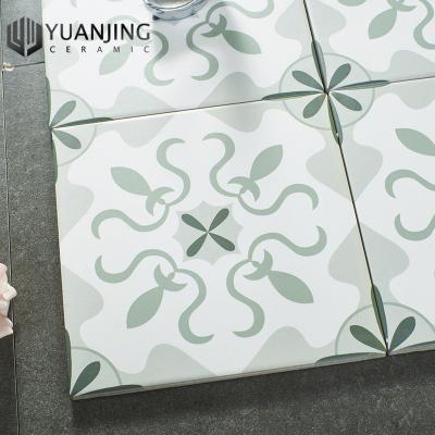 China 200x200mm MatteGlazed Small Flower Brick Wall Bathroom Balcony Non-slip Modern Kitchen Nordic Modern Porcelain Wall Tiles for sale