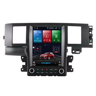 China GPS Krando Android 10.0 10.4 6G 128G Tesla Style Vertical Car Radio For 2004-2015 Jaguar XF XFL X250 BT Carplay Wireless Head Unit for sale