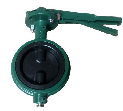 China DN100 Weco Cast Iron Butterfly Valve for sale