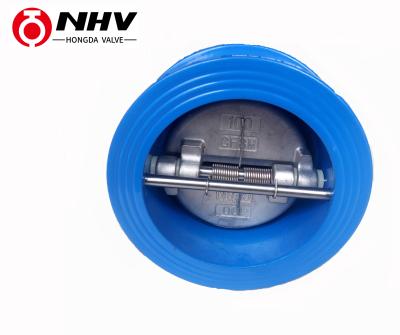 China General Type Spring Loaded Flap Wafer dn100 Check Valve for sale