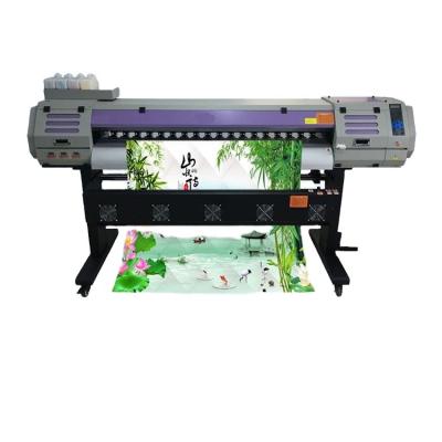 China Hot Sale Eco Dx5 Double Head Inkjet Printing Machine Multifunction Solvent Printer for Hotels for sale