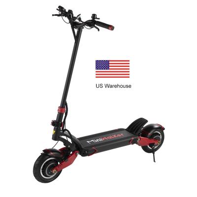 China Unisex Adult 1000w*2 Dual Motor 10 Inch Folding Electric Scooter for sale