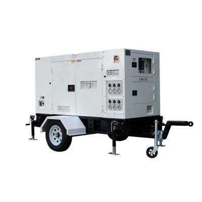 China Powered by Cummins engine automatic start silent 30kw diesel generator price en venta