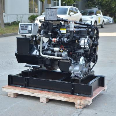 中国 China CCS approved 50Hz 230V 15kw 20kw weichai marine diesel generator as ship boat power 15kva 20kva 販売のため