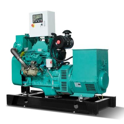 中国 4BT Cummins diesel marine generator 30 kw 販売のため