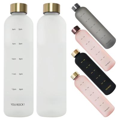 China 2023 Bpa Free 32oz Wide Mouth Sustainable Hot Selling Plastic Drink Bottles With Caps for sale