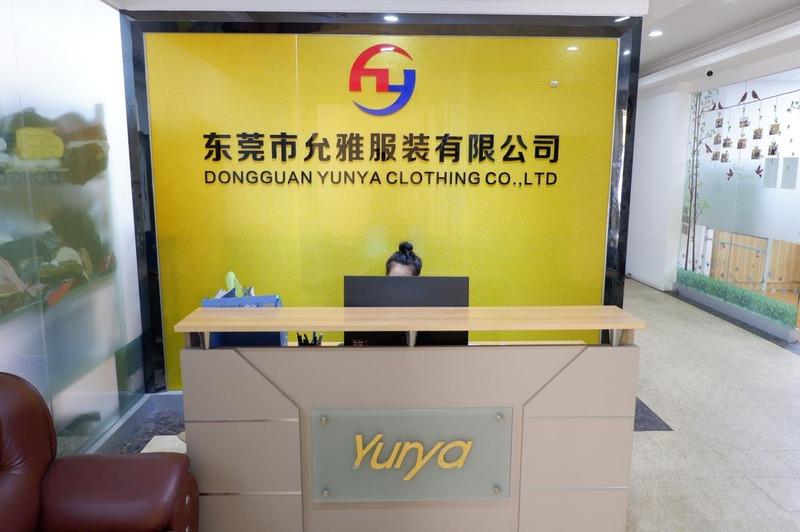 Verified China supplier - Dongguan Yunya Fashion Co., Ltd.