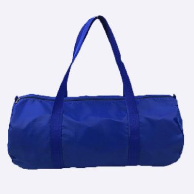 China Folding Portable Duffle Bag Leisure Polyester Travel Luggage Bag Waterproof Canvas Duffle Gym Bag for sale