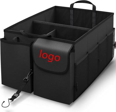 China Sale Good Quality Auto Organizer Large Storage Bag - Polyester Chiterion Trunk Tidy Bag Best Car Trunk Storage for sale