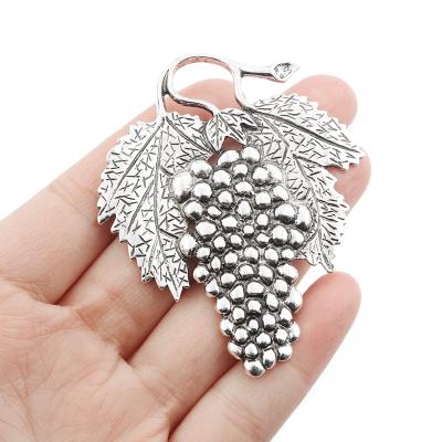 China FASHIONABLE Large Antique Heart Charms Hollow Open Pendant For Necklace Jewelry Making Findings 80x90mm for sale