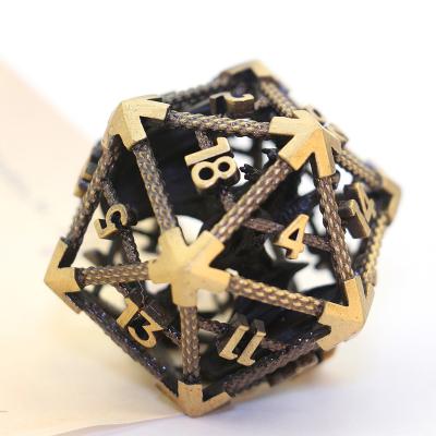 China High Quality DND Games SG Craft DND Dies Set Polyhedral Dies Dungeons and Hollow Dragons Metal Dies for sale