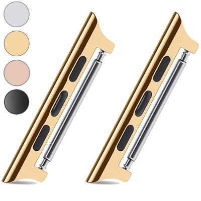 China 316L Stainless Steel Spring Bar Metal Clasp For Apple Watch, For Apple Watch Band Adapter for sale