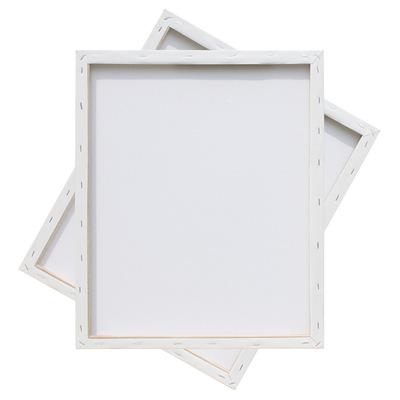 China Can Use To Paint Artists Canvas 8*12Inch (20*30cm) Frame Stretched Wooden Panels Wood Panel For Oil Painting Canvas Acrylic Plain White Art Painting for sale