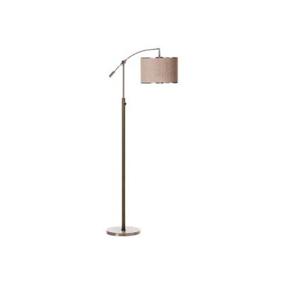 China Industrial design modern Nordic fancy shade classic hotel office living room curve floor lamp luxury modern standing floor lamp for sale