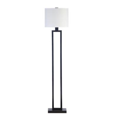 China Bedroom Modern Creative Metal Floor Lamp Hotel Decoration Designer White Floor Light for sale