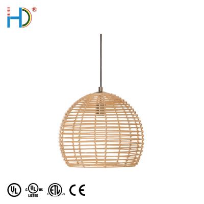 China 2020 Newcomer Style Hotel Lights French Antique Finish E26 Outdoor Wooden Ceiling Pendant Light for sale