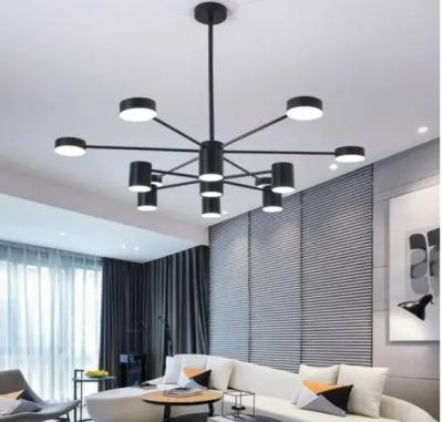 China Mid Century Hotel Use Aluminum Acrylic Modern Decorative LED Pendant Lamp for sale