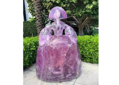 China Girl Princess Outdoor Fiberglass Sculpture For Garden Decoration for sale