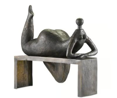 Chine Sculpture en bronze en Odalisque avec le matériel sûr de protection de l'environnement à vendre