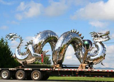 China Traditioneller Chinese-große Drache-Skulptur, Metalldrache-Garten-Skulptur zu verkaufen