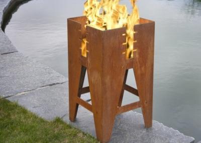 Cina Dimensione su misura barbecue d'acciaio all'aperto durevole del pozzo del fuoco di Corten disponibile in vendita