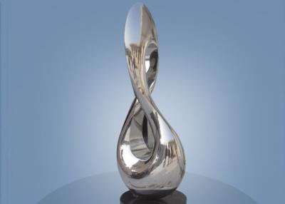 China Contemporary Abstract Stainless Steel Metal Sculpture For Home Decoration for sale