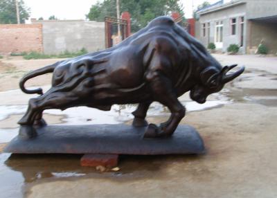 China Sondergröße-Gussmetall-Antiken-Bronze-Stier-Statuen-Skulptur zu verkaufen