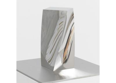 China Custom Indoor Mirror Polished Stainless Steel Sculpture ODM Available for sale