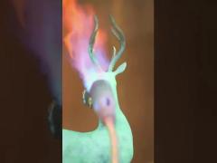 bronze statue animal sculpture