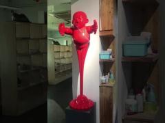 fiberglass painted metal sculpture 