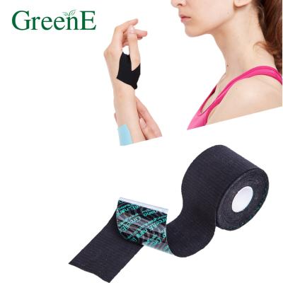 China GreenE Breathable Soft Acupuncture PAIN RELIEF BAND 500cm-ROL (BLACK) for Athletes for sale