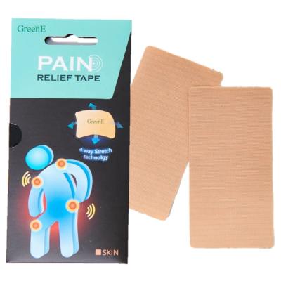 China GreenE Breathable Pain Relief Tape, 2-PCS Patch, True-Therapeutic, Bio-F-IR+MPF-tech (Skin, 5x10-cmx2-pcs) for sale