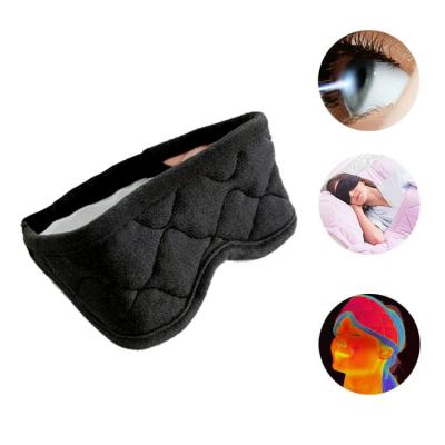 China Detox MPF Nano Fiber Quality Sleep Blocks Eye Cover Therapy Functional Insomnia Lightweight Far Infrared Heating Reusable Eye Masks Anti for sale