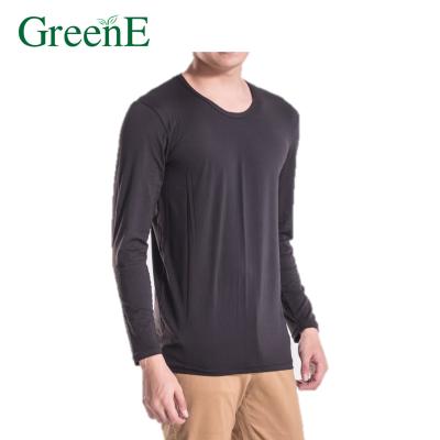 China Bio-band FIR POTENTIAL SEAT GreenE Bio-Vigour Circulation-Aid Men's Long Sleeve T-Shirt for sale