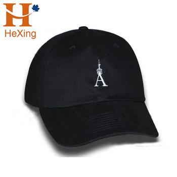 China High Quality Soft Embroidery COMMON Logo Washed Cotton Dad Hats Custom Made Baseball Caps for sale