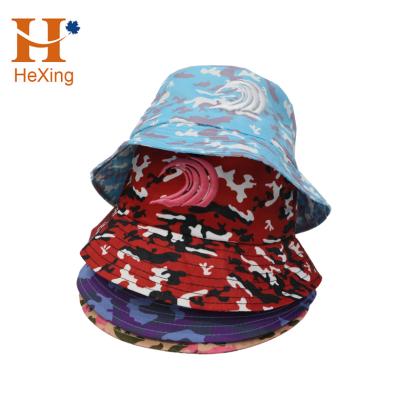 China Wholesale Custom Kids Embroidery COMMON Logo Fisherman Buckets Hat With Twine, Designer Digital Printing Baby Bucket Hats for sale