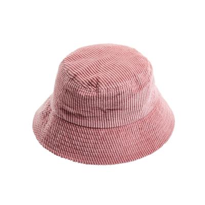 China COMMON Single Empty Bucket Hat Custom Logo Embroidery OEM Logo Corduroy Bucket Hat Fishing Hat for sale