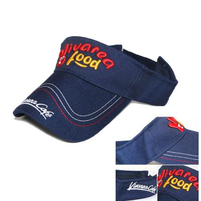 China COMMON high quality embroidery sun visor hat shirtless hat designer printing summer sun visor hats custom made for sale