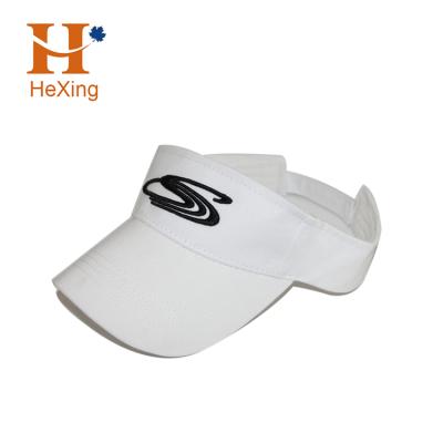 China Wholesale Outdoor Custom Hat Character Hat Adjustable Logo Golf Sun Visor Embroidery for sale