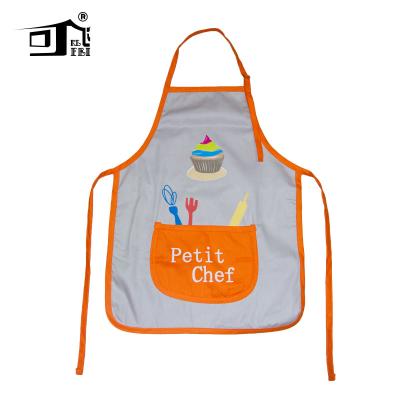 China Kids Eco-Friendly Baking Apron Set Kids Drawing Apron Kitchen Aprons for sale