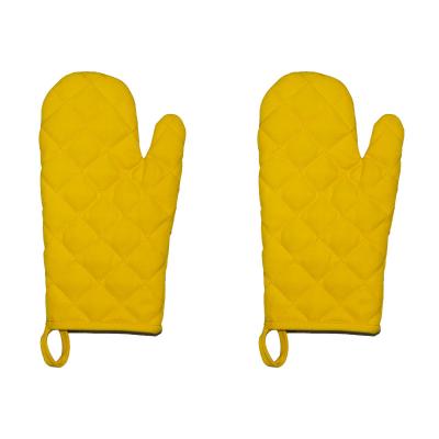 China Minimalist Kefei Cotton Printing Heat Resistant Oven Glove BBQ Kitchen Oven Glove for sale