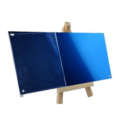 China Aluminum Alloy Industrial Blue Oxide Mirror Laser Engraving Reg Processing Processing Blank Custom Pad Printing Aluminum Plate for sale