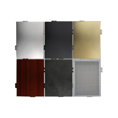 China Professional Aluminum Alloy Curtain Wall Customization Industrial Custom Processing Veneer Varies Color For Building for sale