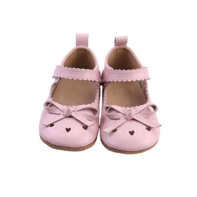 China Stylish Infant Flat Mary Jane Princess Dress Shoes Unique Handmade Soft Baby Shoes for sale