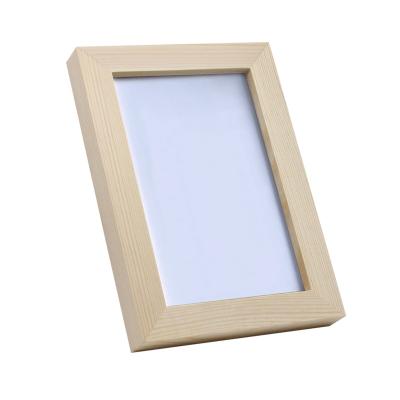 China Wholesale 6 Inch Wooden Picture Frame Support Swing Wooden Picture Frame for sale