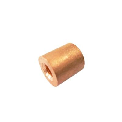 China Round Copper Wire Rope Swage End Fitting Copper Ferrule for sale