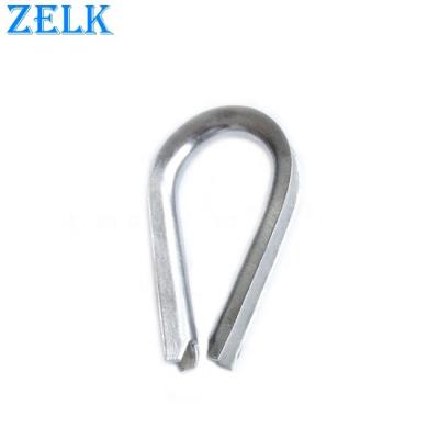 China Stainless Steel AISI316 Or AISI304 Italian Type Wire Rope Thimble for sale