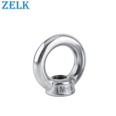 China Heavy Industry SUS304 316 Stainless Steel Eye Lifting Nut DIN582 (M6-M42) for sale