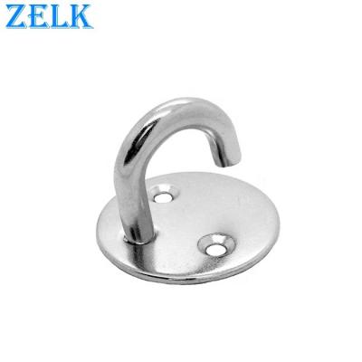 China Marine Hardware Stainless Steel Round Eye Clip Hook Dish Hardware Supplies for sale