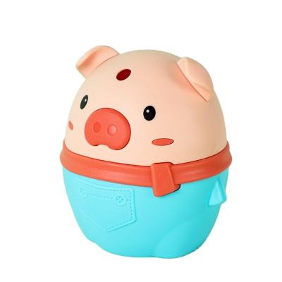 China Handsome Personality Pressure Toothpick Box Cone Toothpick Pig Cartoon Dining Room Living Creative Automatic Living Room Home for sale